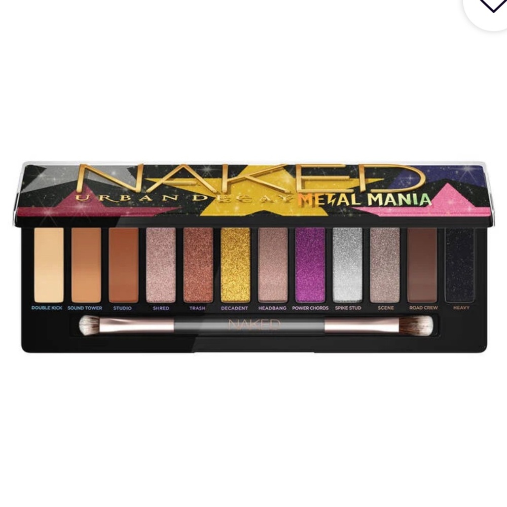 NAKED METAL MANIA METALLIC EYESHADOW PALETTE